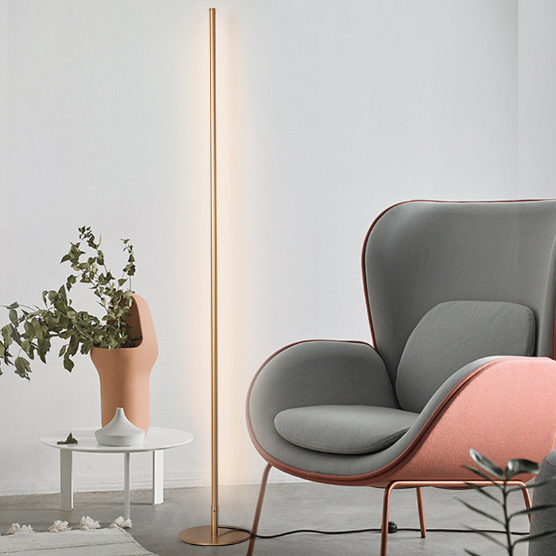 Mira Modern Minimalist Linear Floor Lamp — product view 2