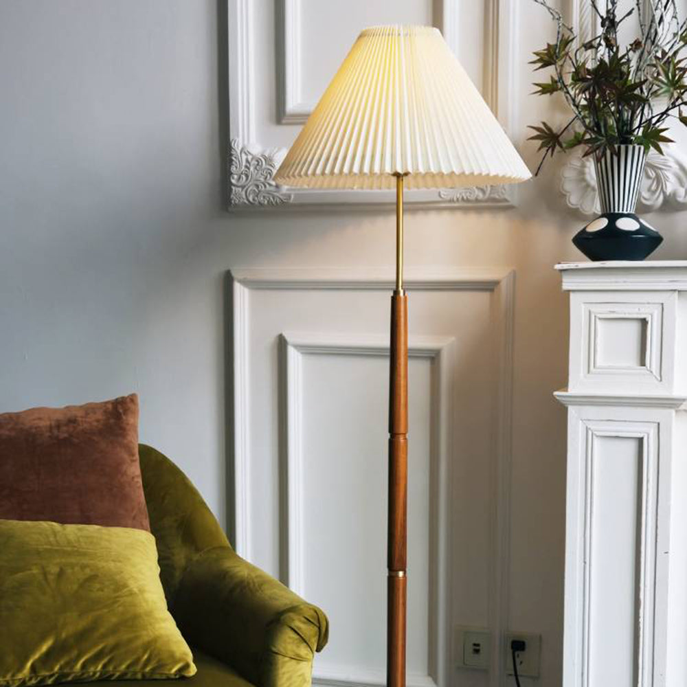 Ozawa Pleated Floor Lamp, 2 Colour — product view 1