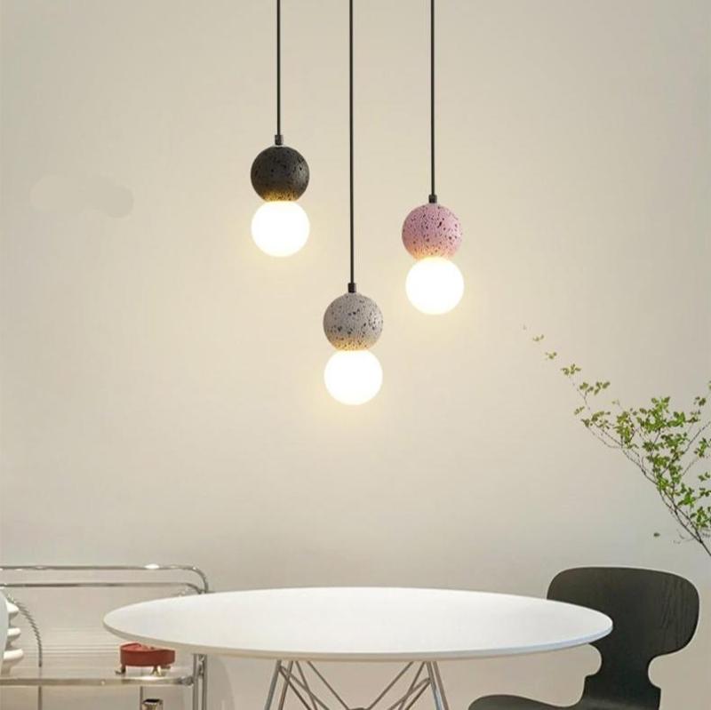 Kessie Pendant Light Travertine — product view 7