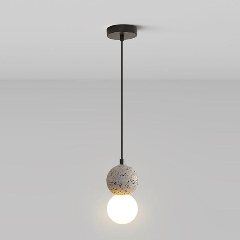 Kessie Pendant Light Travertine — product view 4