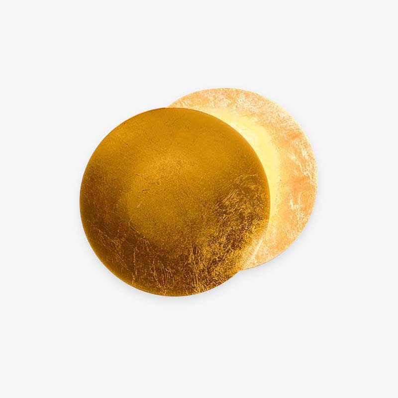 Arisha Modern Minimalist Moon Eclipse Round Wall Light — product view 3