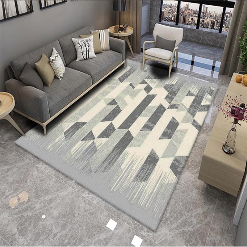 Geometric Pattern Area Rug Bowlift — product view 7