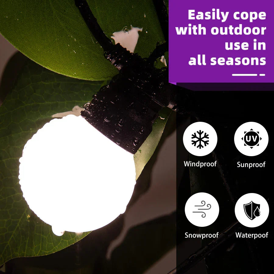 PURPLE LEAF Gazebo String Lights for Hardtop Gazebos — product view 4