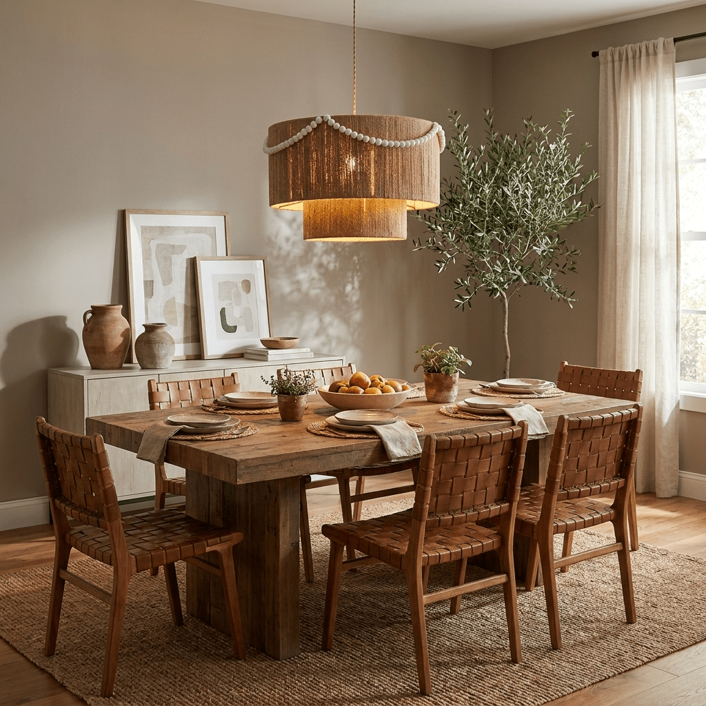 Juniper Tiered Rope Pendant Lamp — product view 4