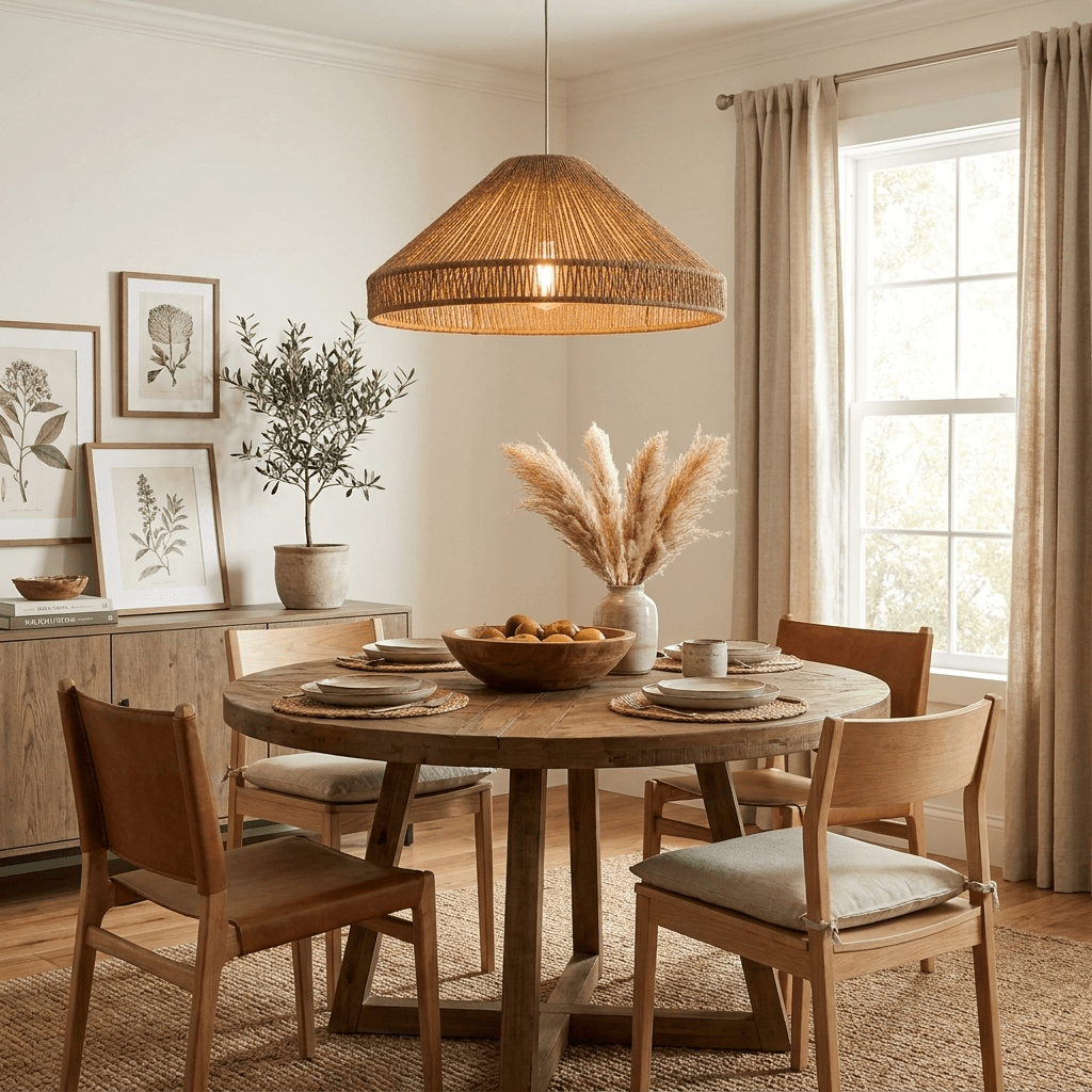 Dune Rope Cone Pendant Lamp — product view 6