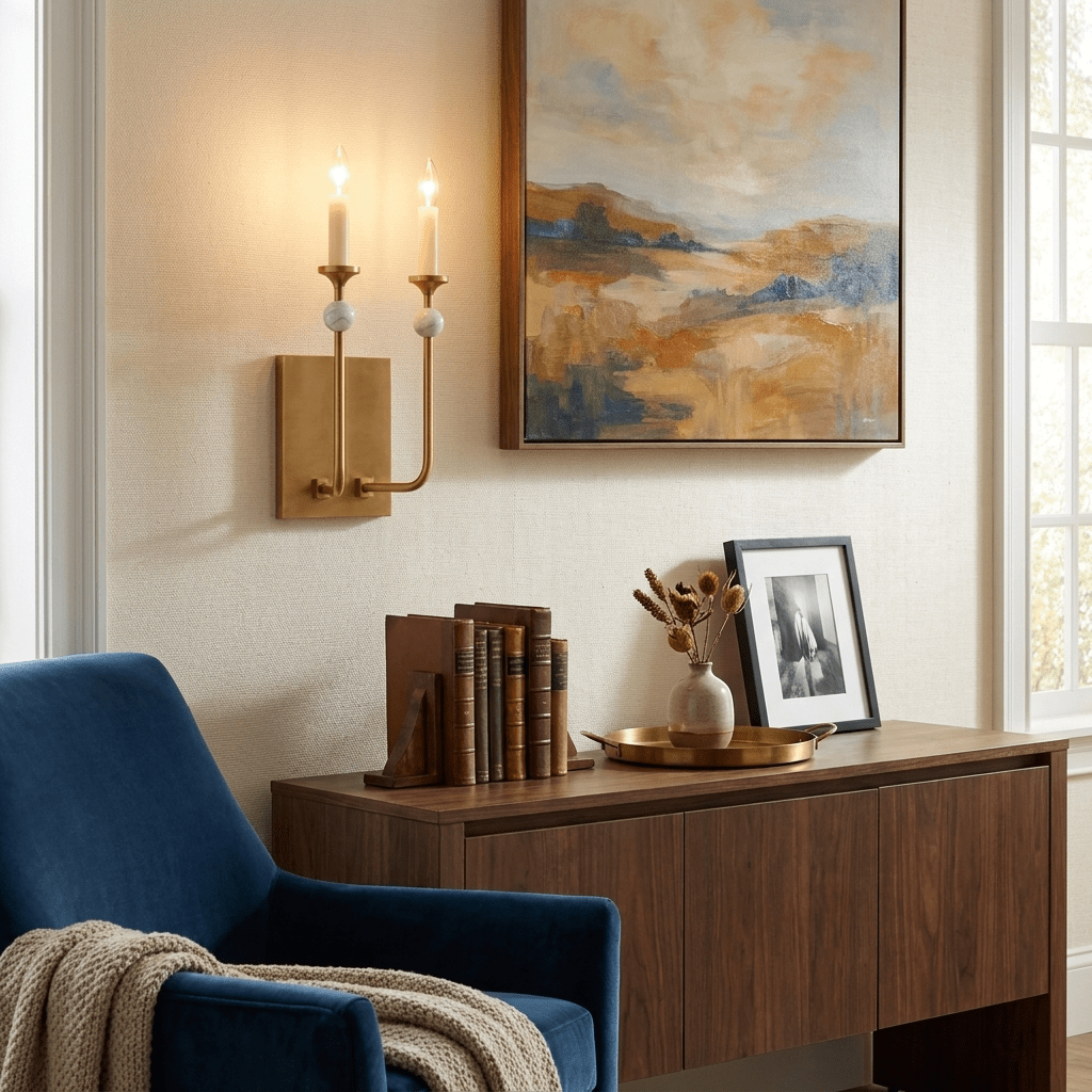 Vesper Candlestick Wall Sconce — product view 2