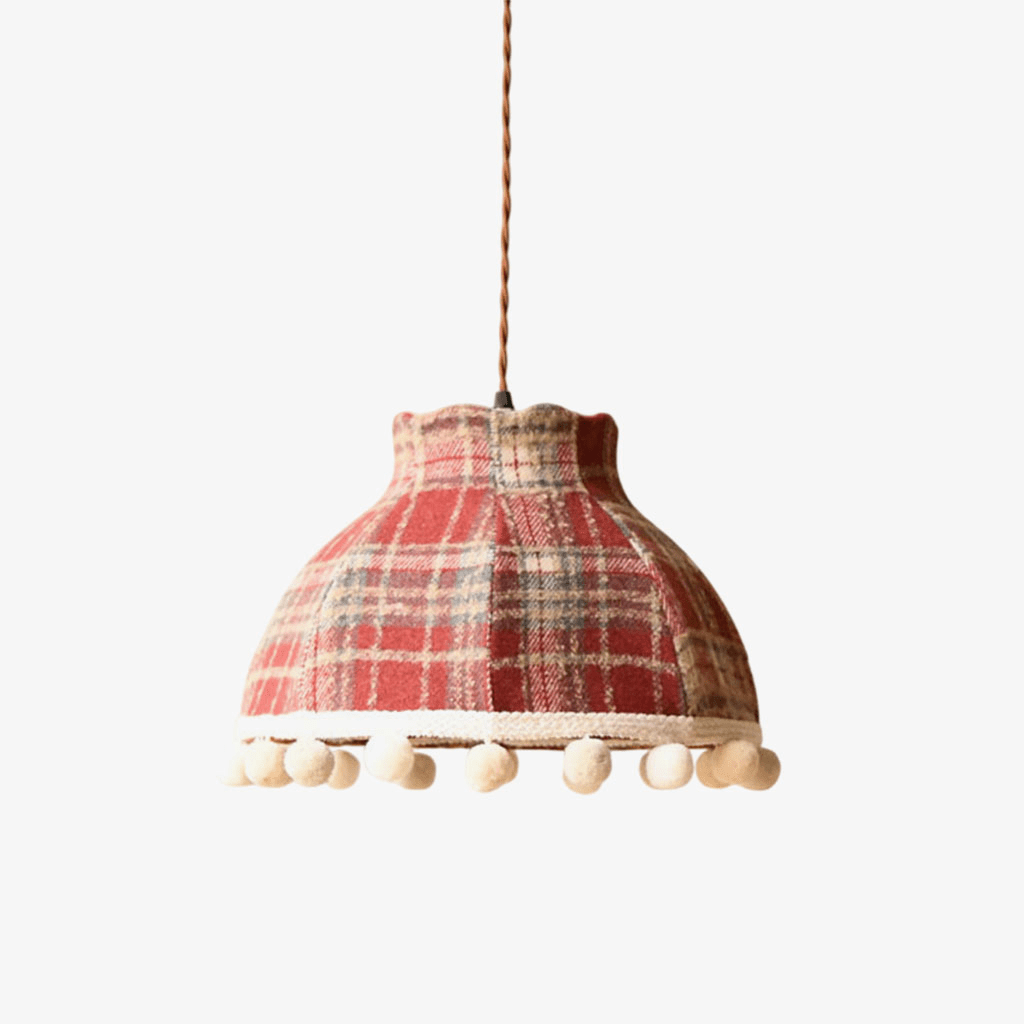 Bramble Check Pendant Light — product view 1
