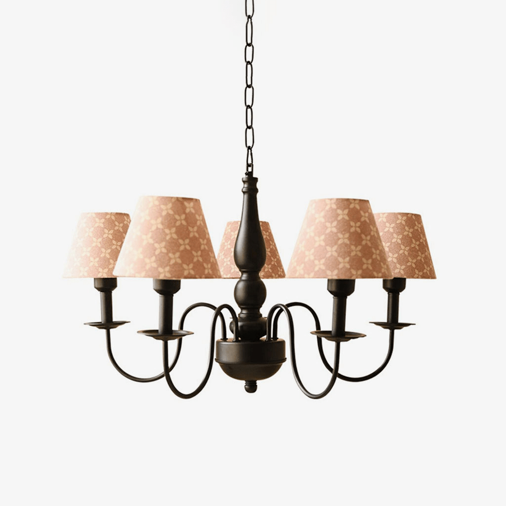 Aoni Floral Arm Chandelier — product view 1