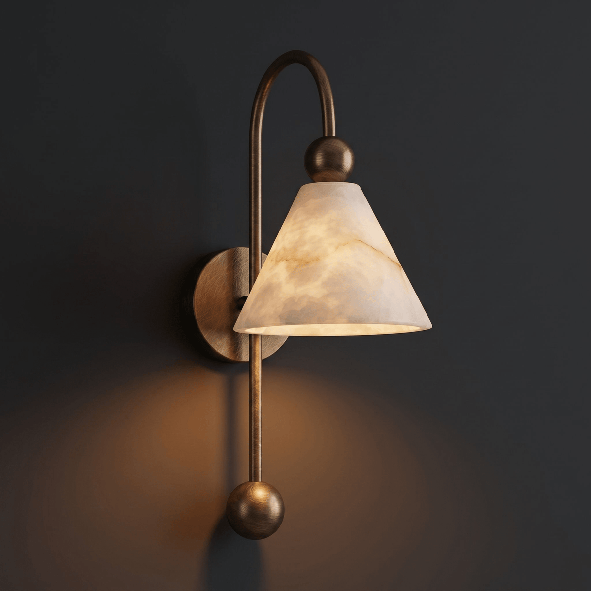 Holloway Antique Bronze Cone Sconce — product view 4