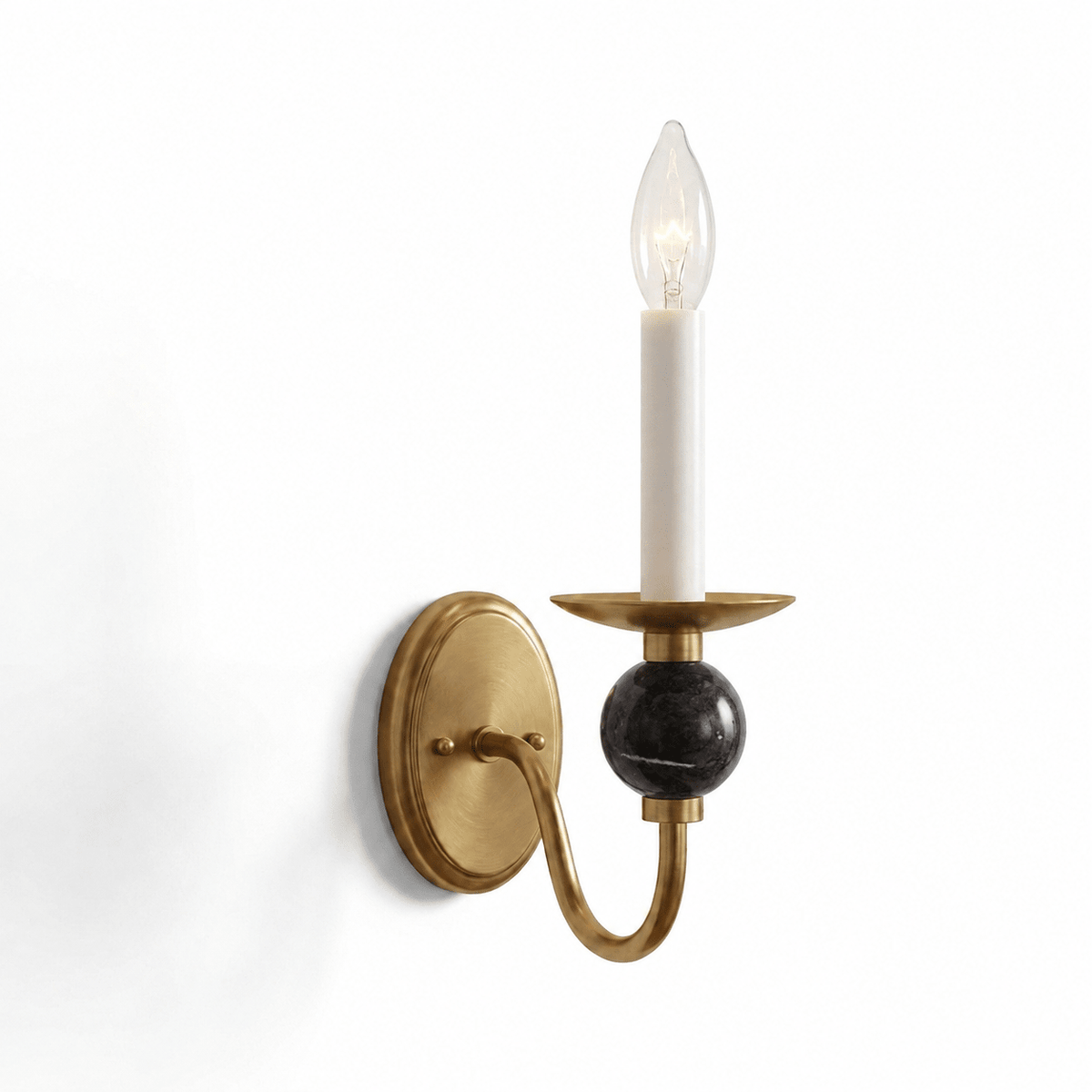 Meander Brass Sconce — product view 7