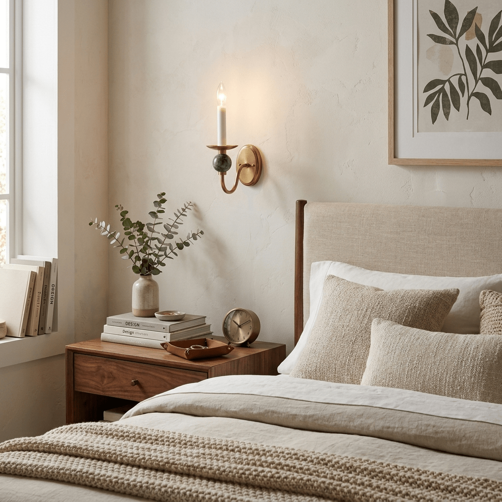 Meander Brass Sconce — product view 4