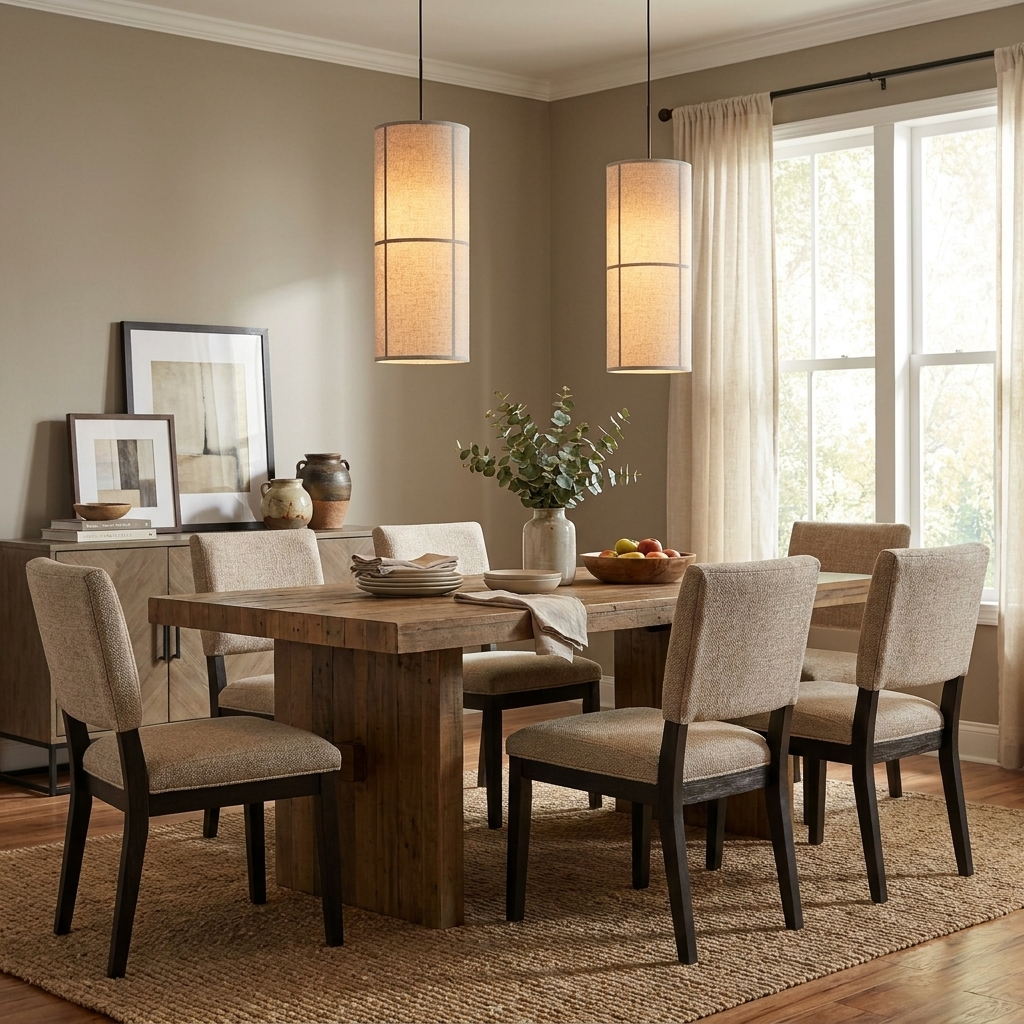 Column Fabric Pendant Lamp — product view 2