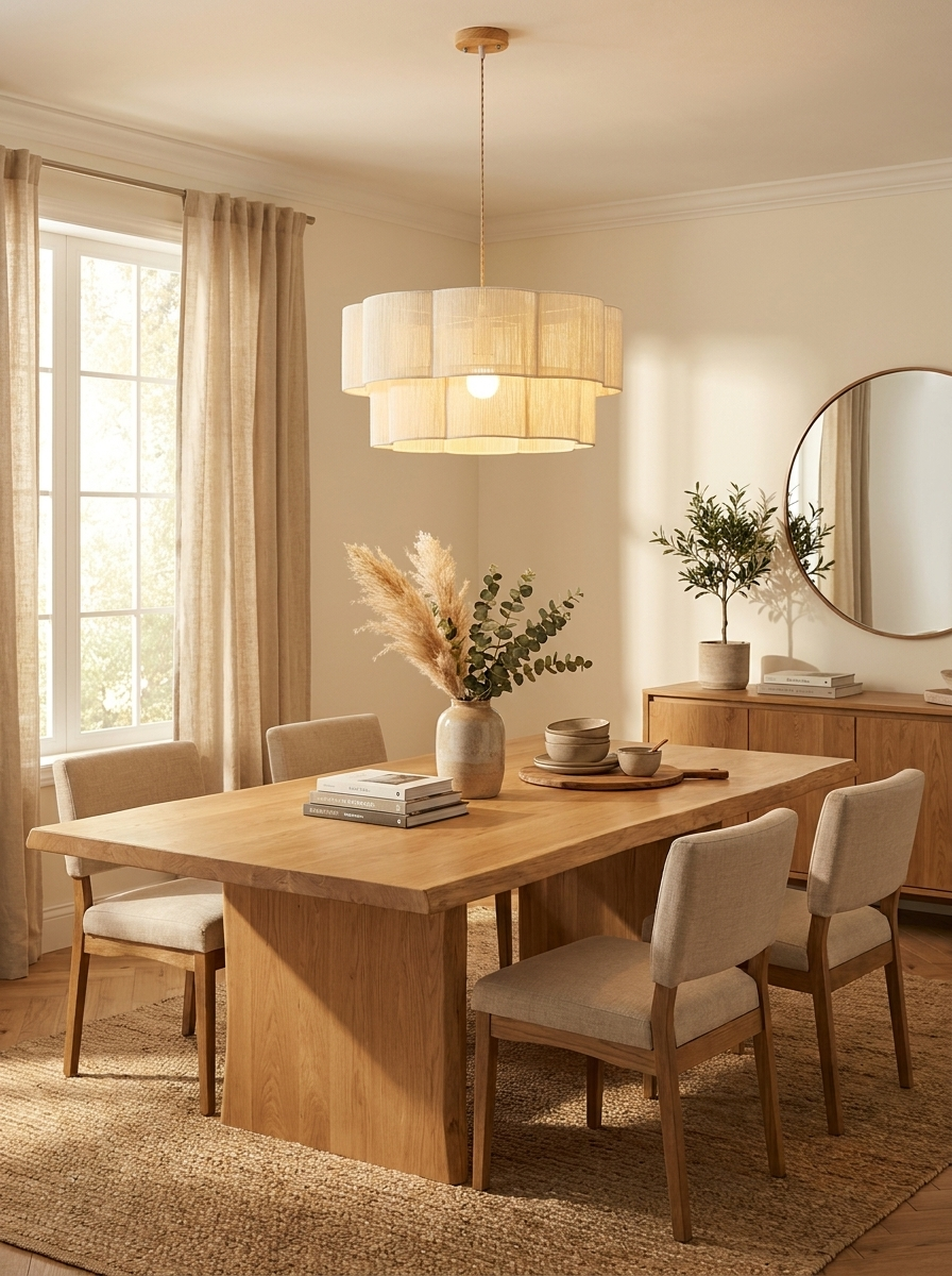 Peony Cotton Cord Pendant Lamp — product view 2