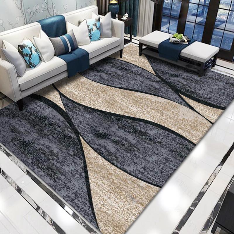 Geometric Pattern Area Rug Bowlift — product view 6