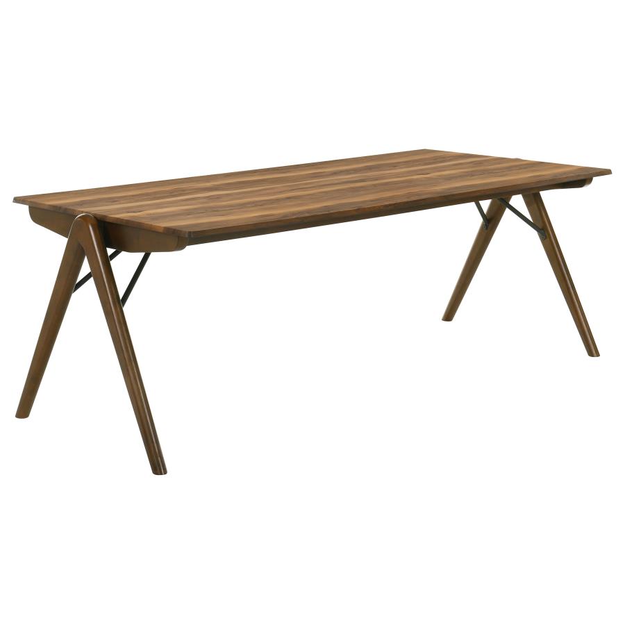 Randolph 7-Piece Rectangular Dining Table Set Sheesham and Brown – 192521-S7 — product view 2
