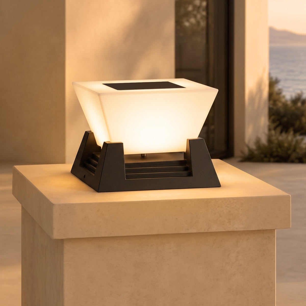 RIRZ NOVA | Modern Wired Post Light — product view 2