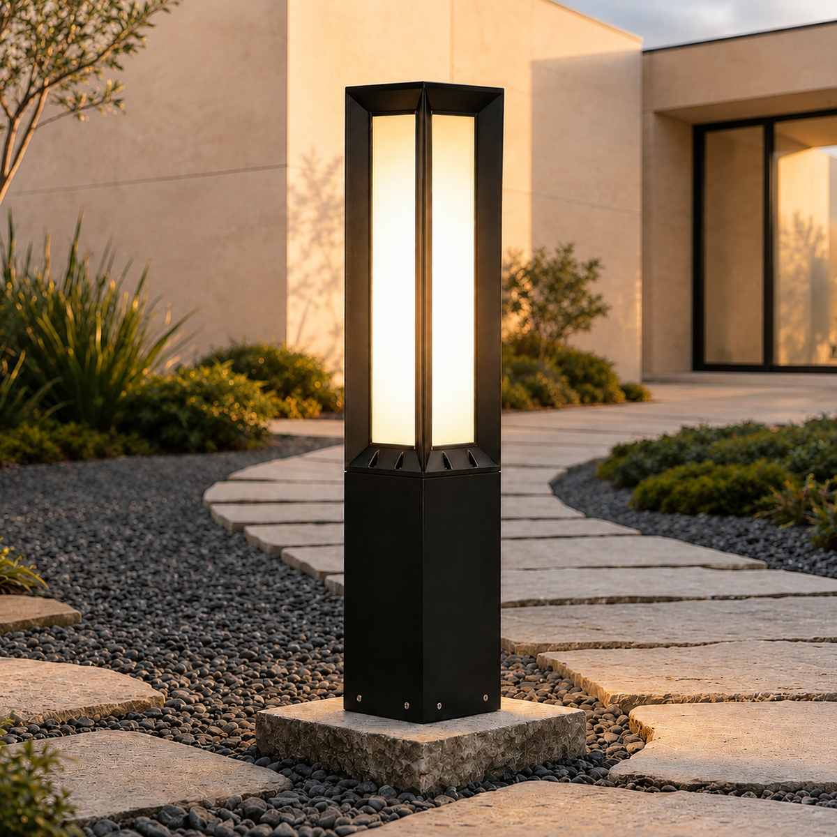 RIRZ LINEA | Modern Solar Pathway Light — product view 2