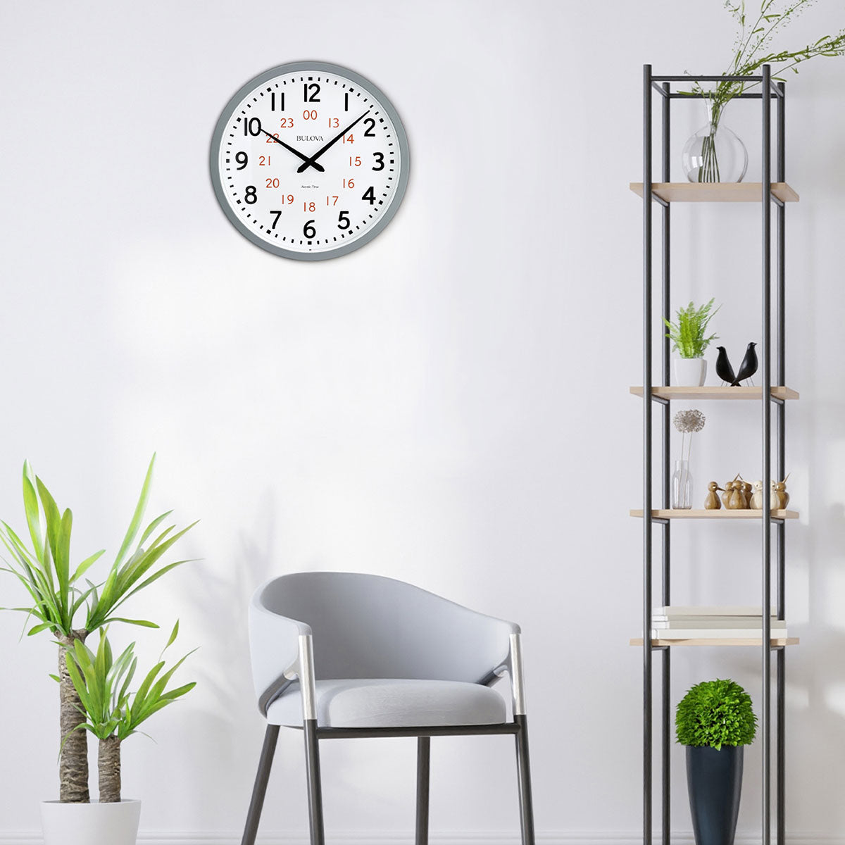 Bulova Atomic Time 1 Clock — product view 4