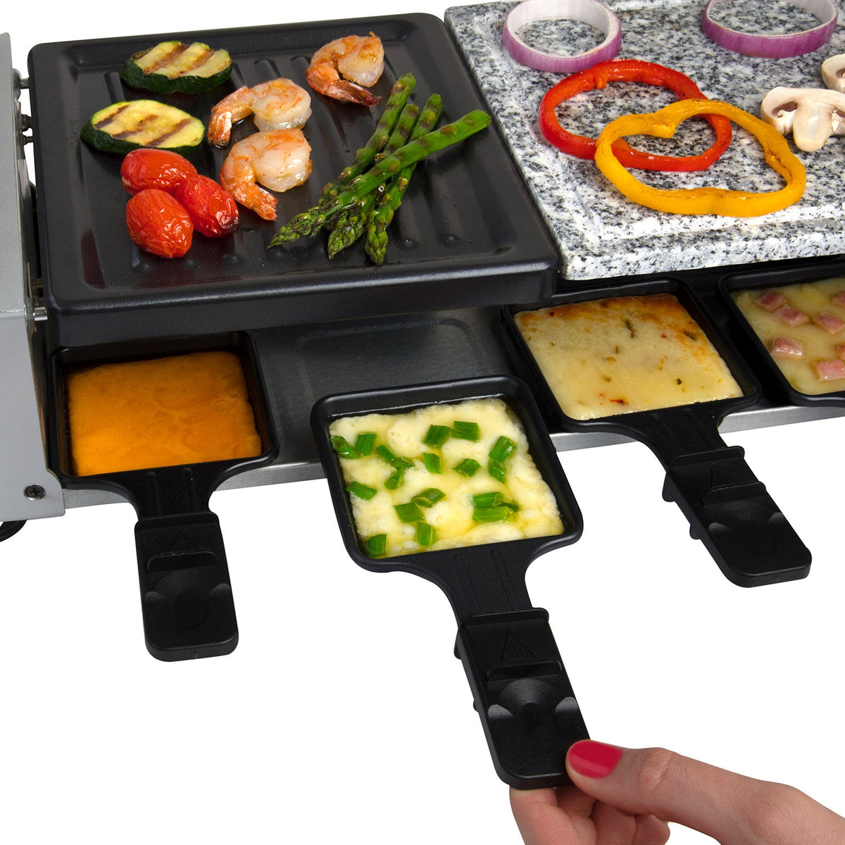 Deluxe Cheese Raclette Table Grill — product view 5