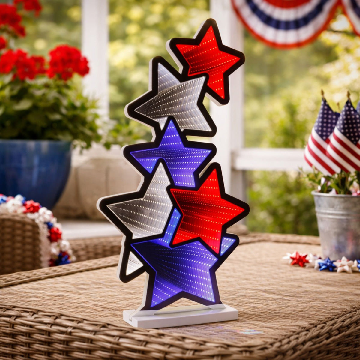 Star Stack LED Infinity Light — product view 1