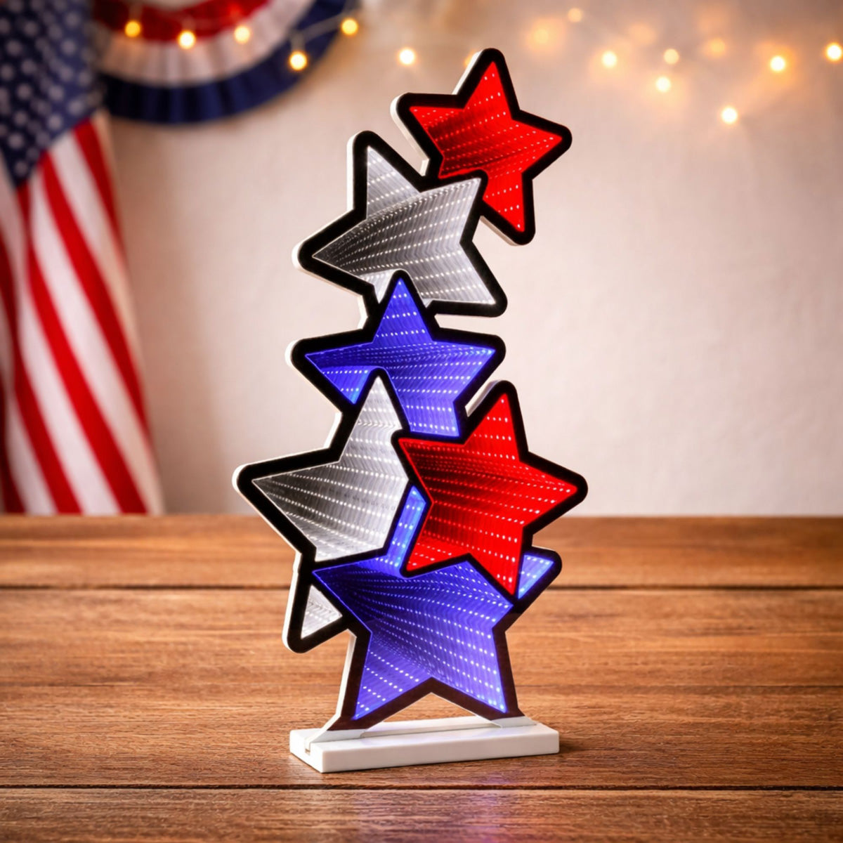 Star Stack LED Infinity Light — product view 3