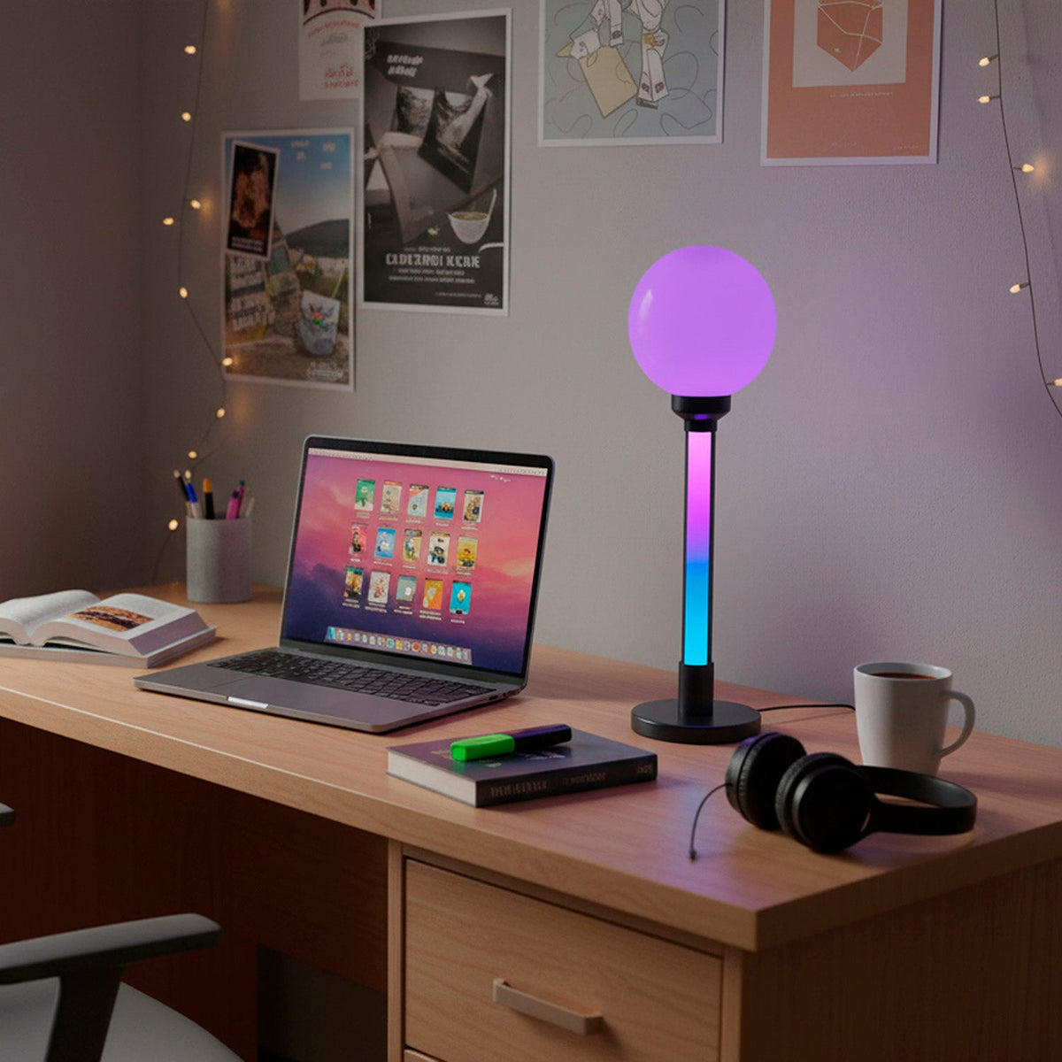 Music Sync RGB Lamp — product view 1