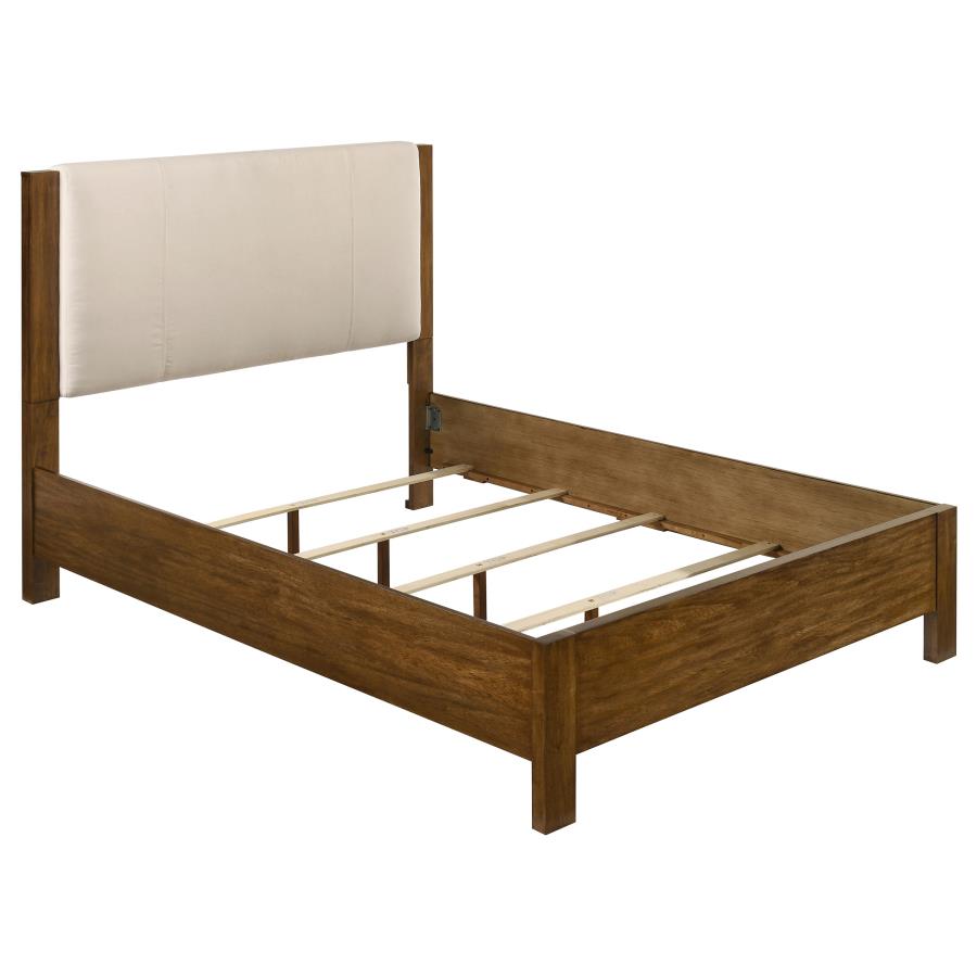 Coaster Adderly 4 pc Warm Golden Brown Wood Queen Bedroom Set – 215851Q-S4 — product view 3