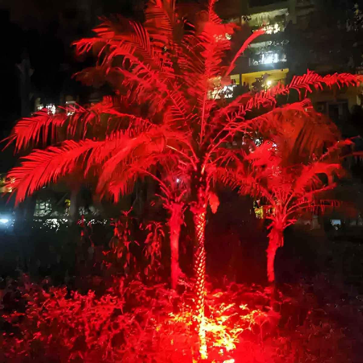 Waterproof Outdoor Landscape RGB Tree Spot Light With Remote Control — product view 4
