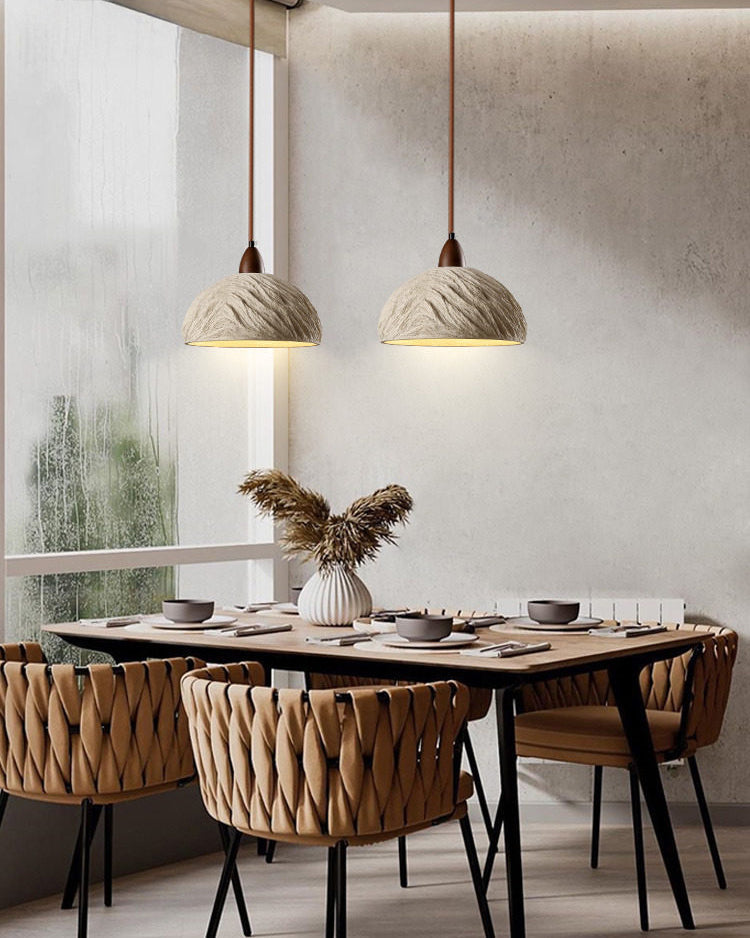 WOMO Cement Dome Pendant Light - WM3109 — product view 6
