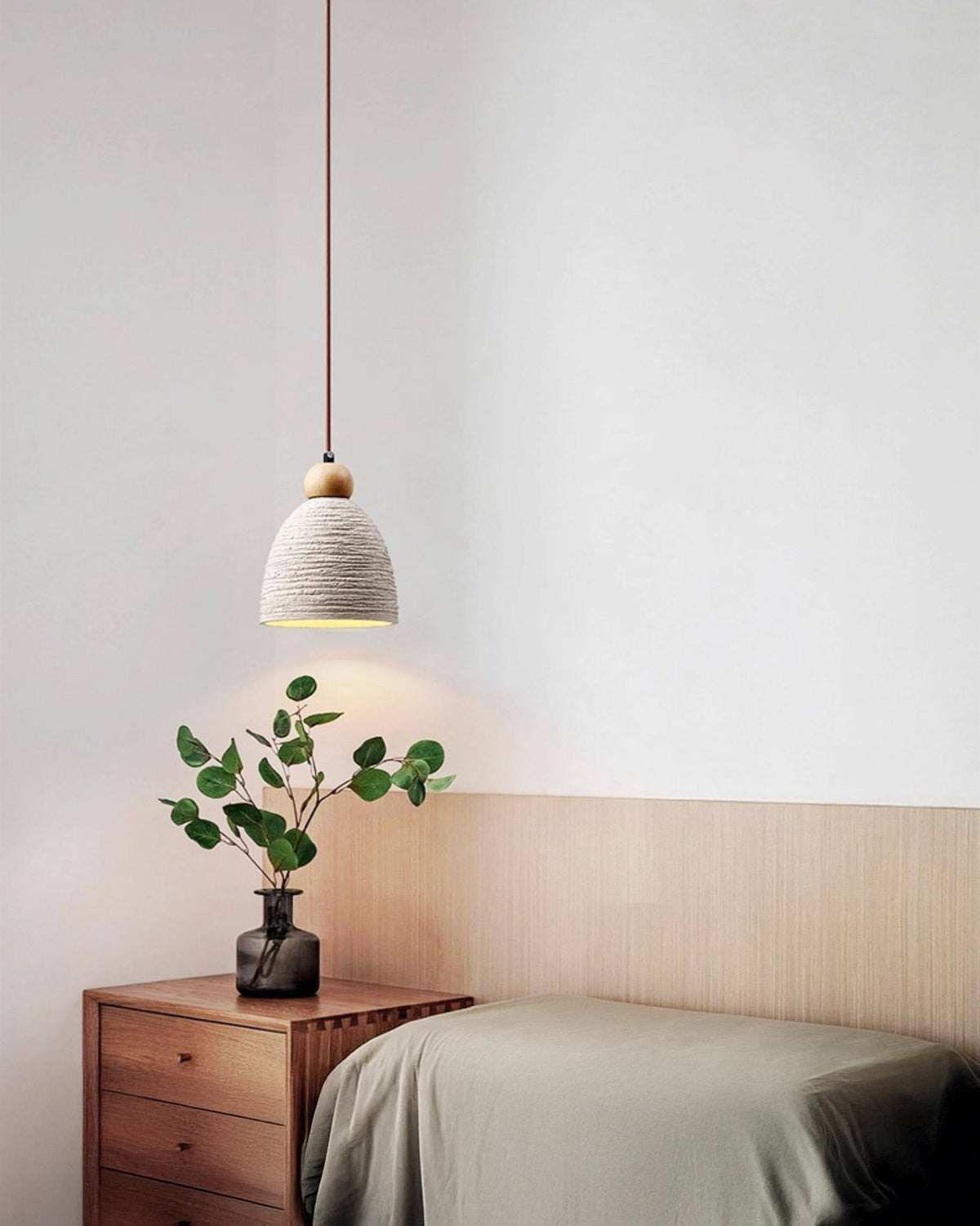 WOMO Cement Dome Pendant Light - WM3119 — product view 3
