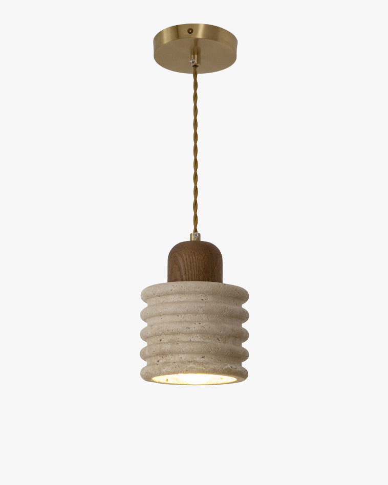 WOMO Travertinel Column Pendant Light - WM3131 — product view 1
