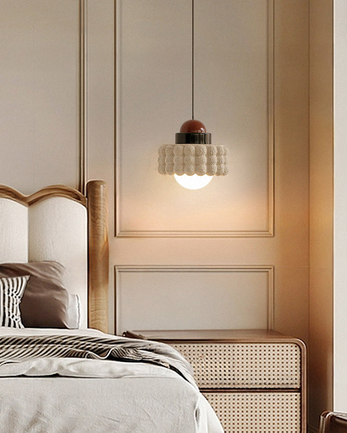 WOMO Cylinder Resin Pendant Light-WM3156 — product view 2
