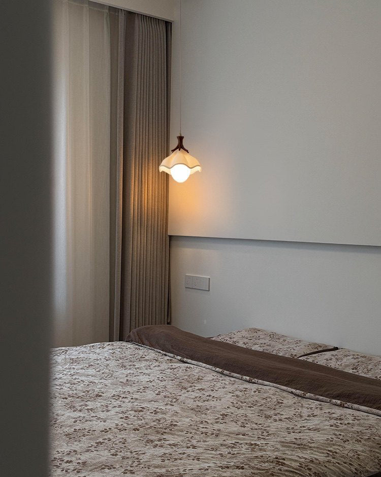 WOMO Resin Flower Pendant Light-WM3166 — product view 4