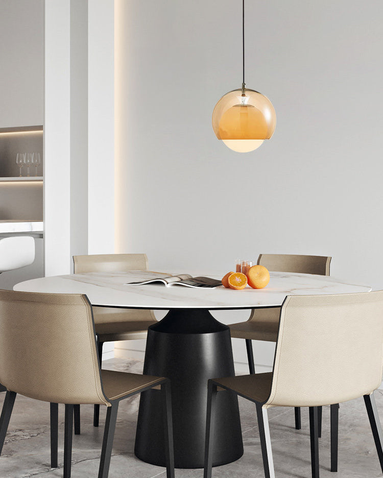 WOMO Glass Globe Pendant Light-WM3171 — product view 2