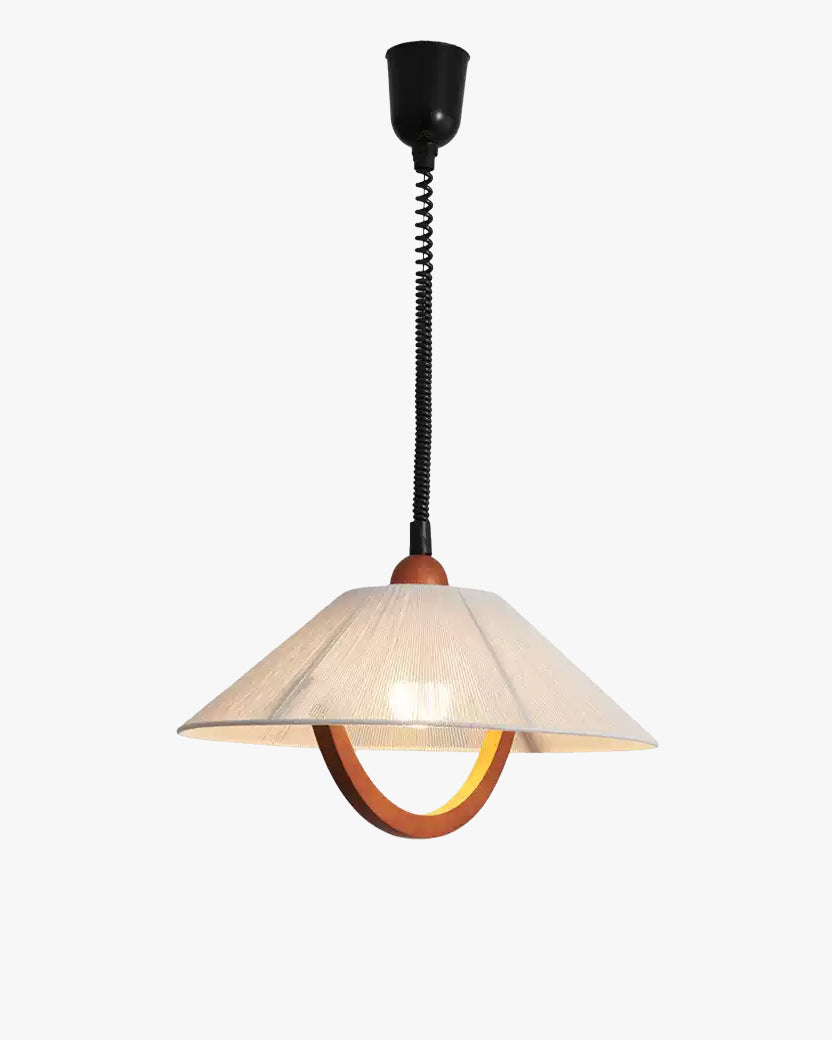 WOMO Fabric Umbrella Adjustable Pendant Light-WM3180 — product view 1