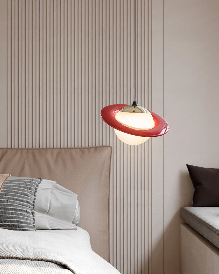WOMO Planet Globe Glass Pendant Light-WM3192 — product view 5