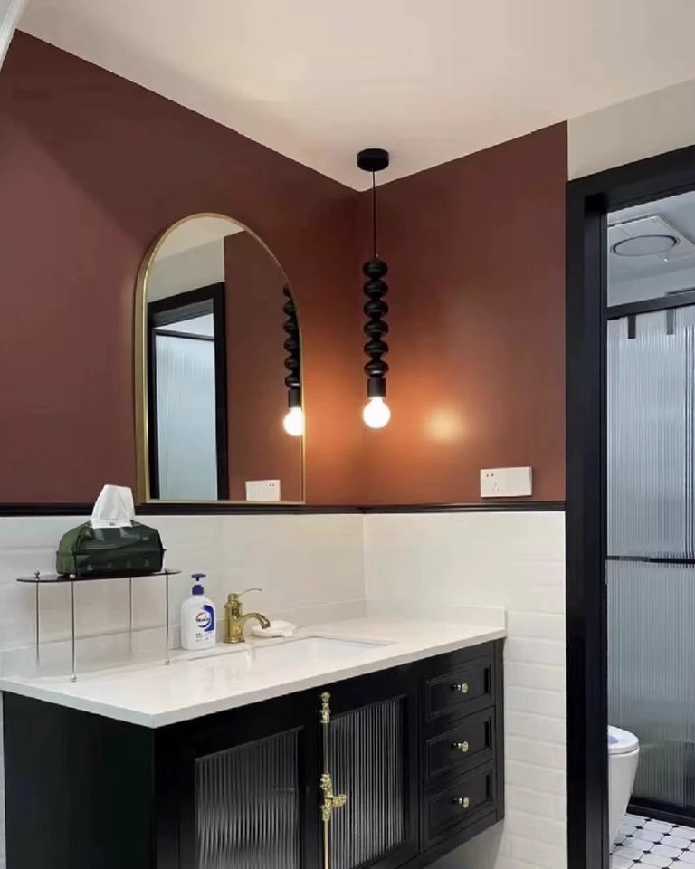 WOMO Bauhaus Bead Bedside Pendant Light-WM2133 — product view 4