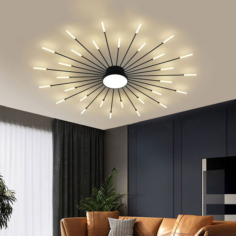 Wesley Modern Home Decoration Fireworks LED Ceiling Light — product view 4