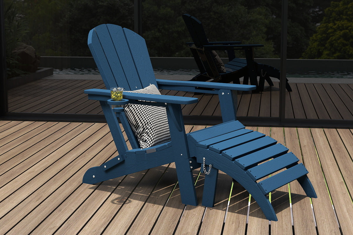 Adirondack Chair Footrest — product view 3