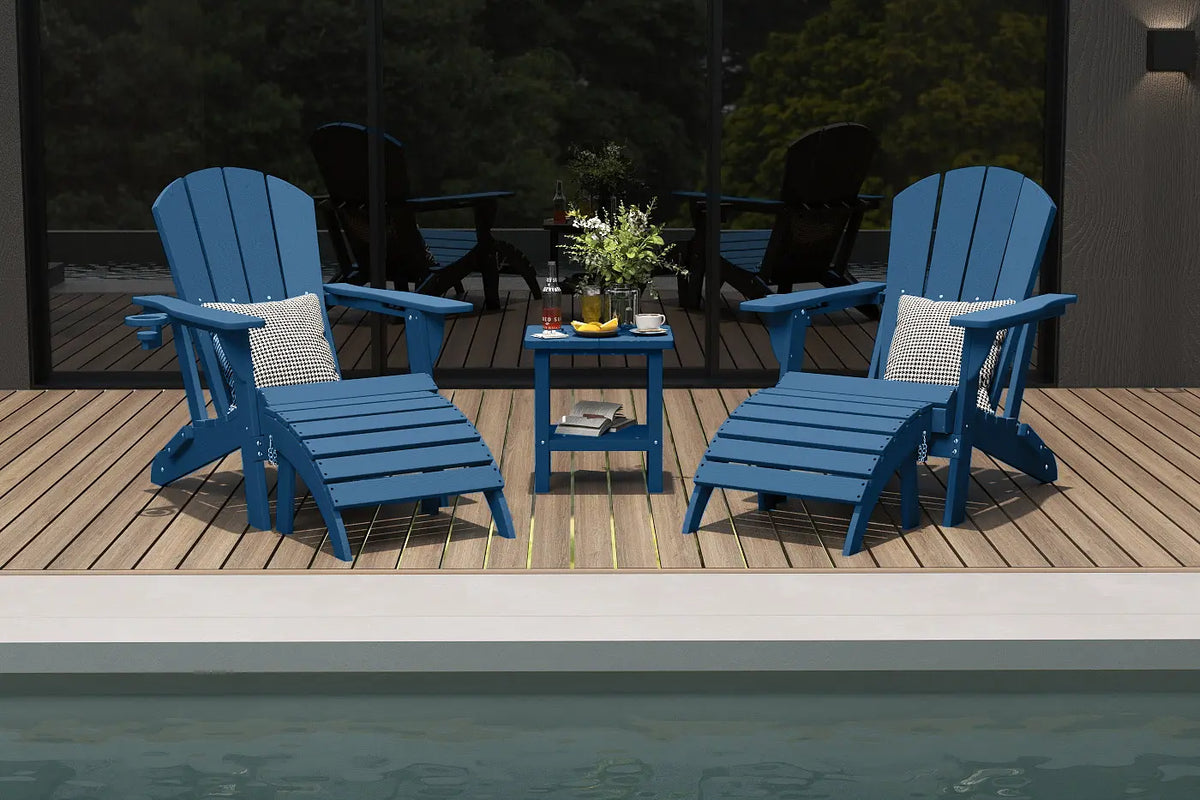 Adirondack Chair Footrest — product view 2