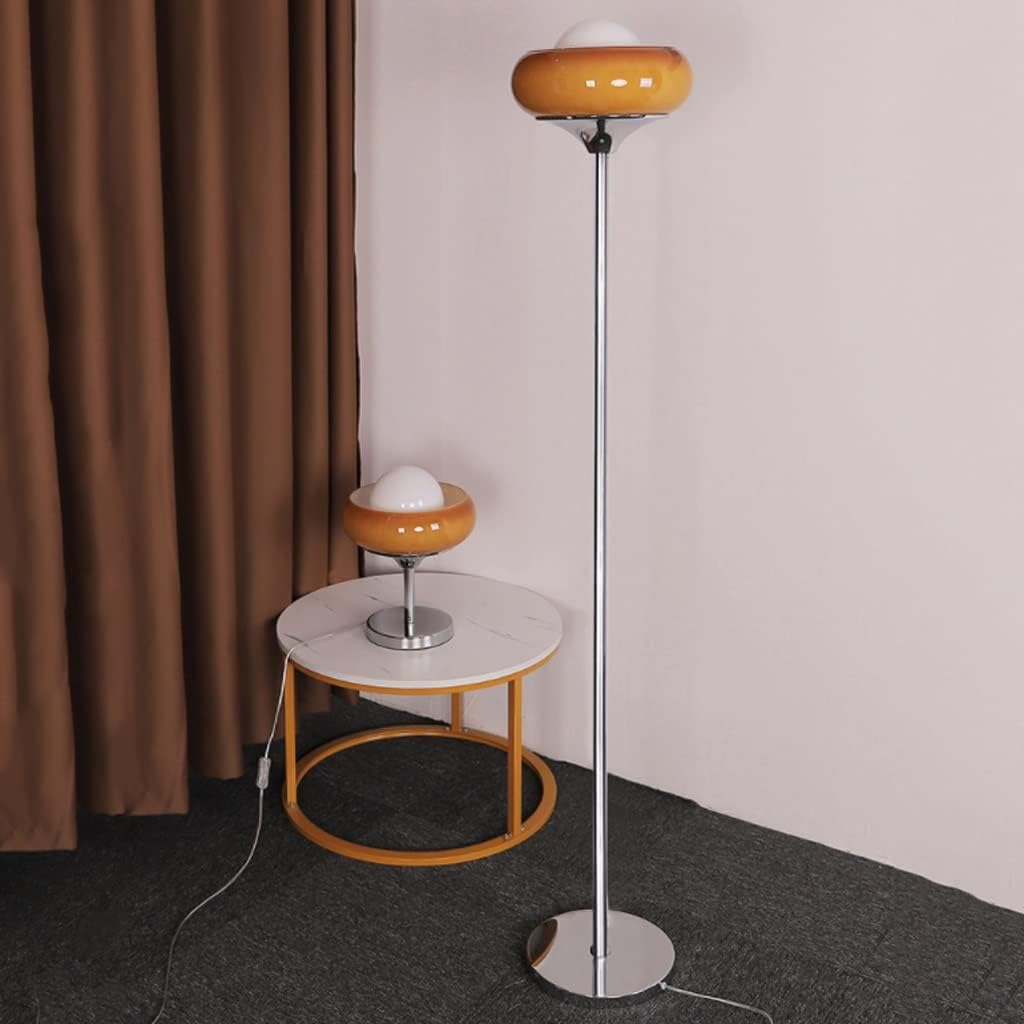 Morandi Modern Stained Glass Tall Floor Lamp — product view 4
