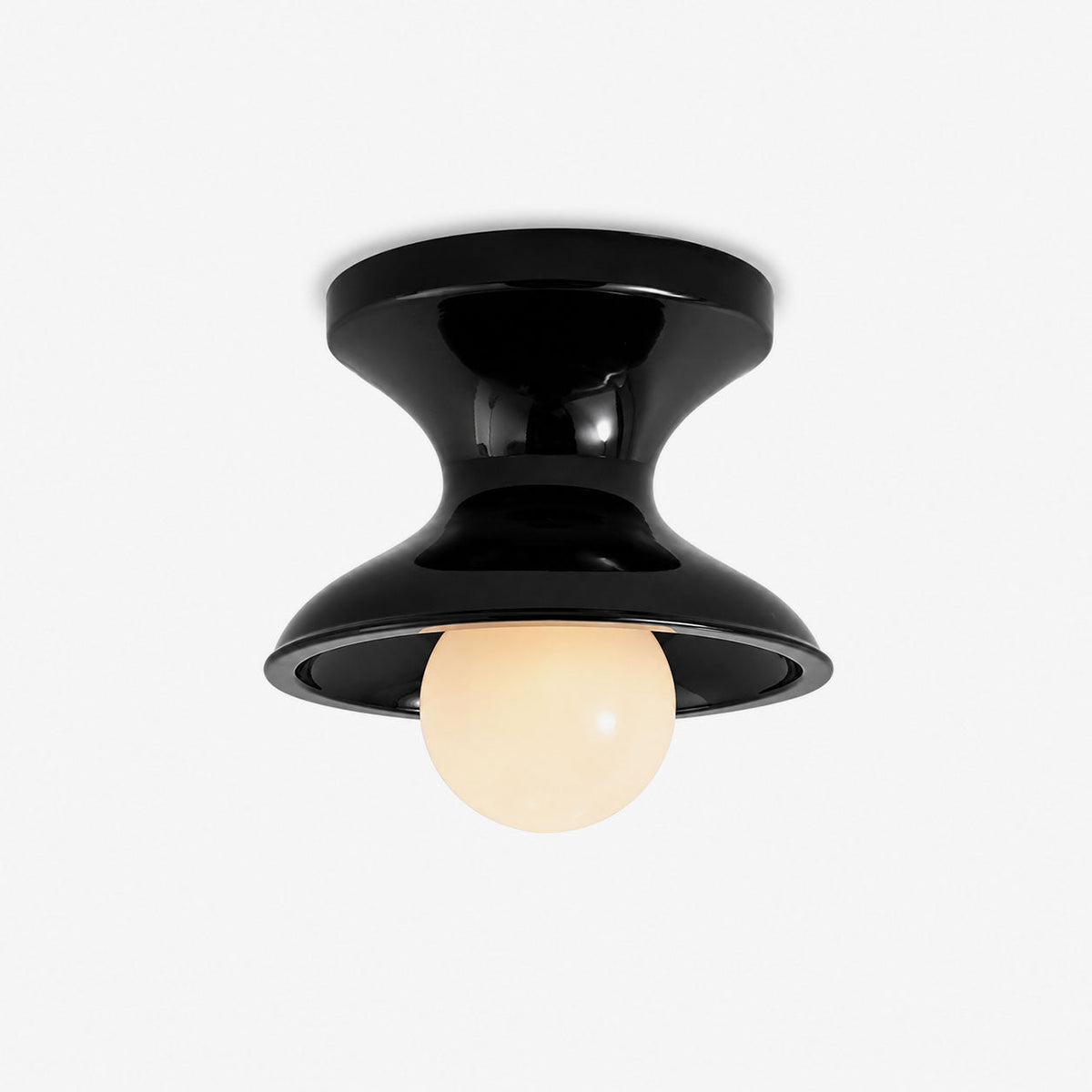 Bobbin Resin Flush Mount Light — product view 1
