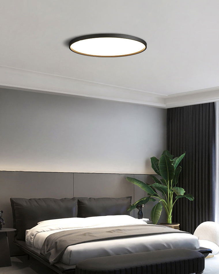 WOMO Flat Round Flush Mount Ceiling Light-WM1024 — product view 6