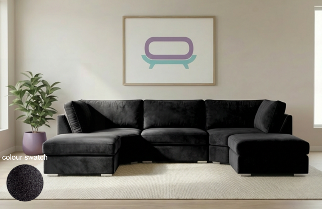 Bishop U Shape Full back Sofa — product view 6