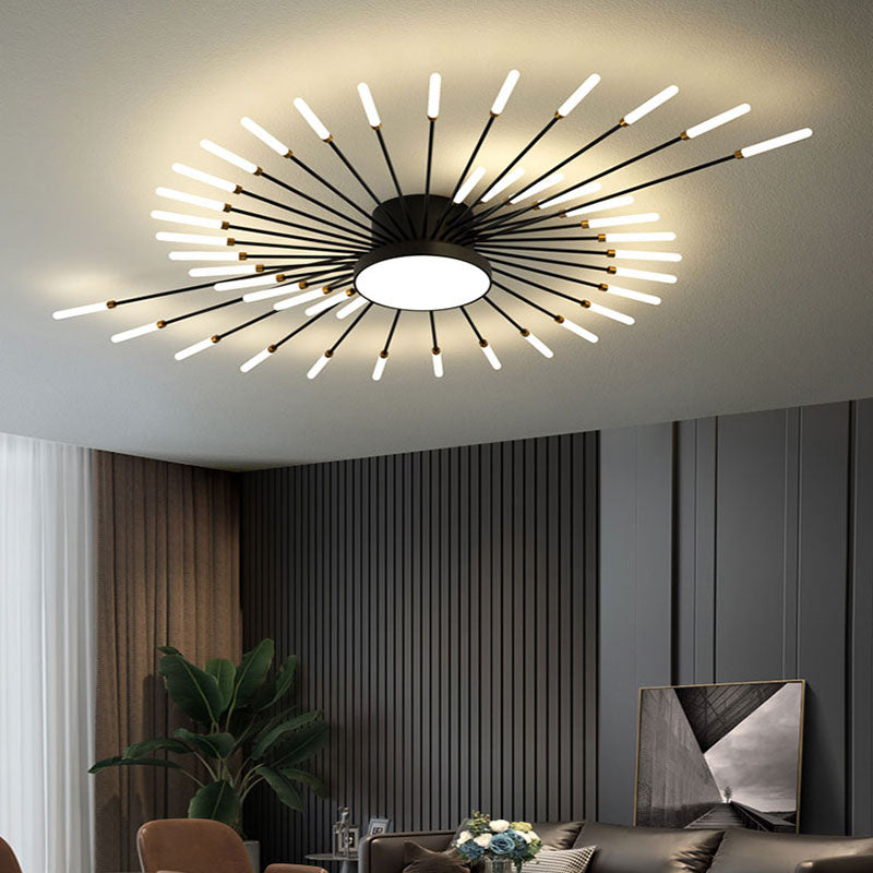 Wesley Modern Home Decoration Fireworks LED Ceiling Light — product view 5