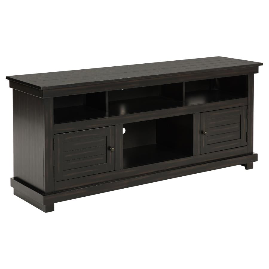 Payne Distressed Brown 60" 2-Door Farmhouse TV Stand – 710062 — product view 2
