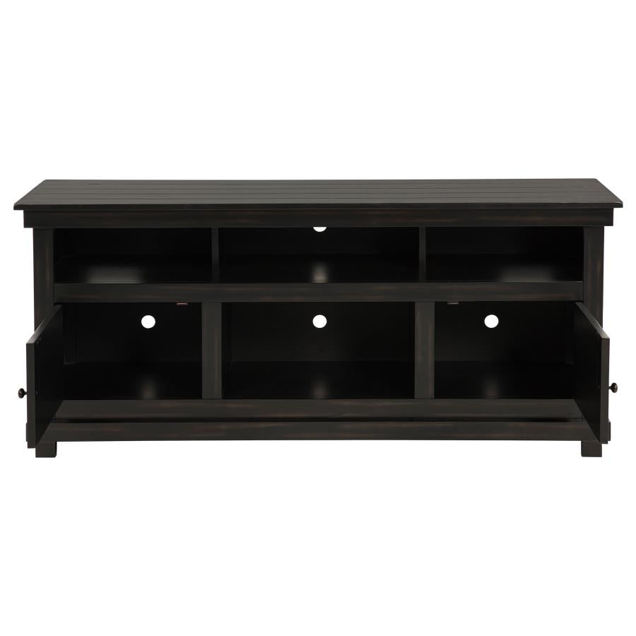 Payne Distressed Brown 60" 2-Door Farmhouse TV Stand – 710062 — product view 3