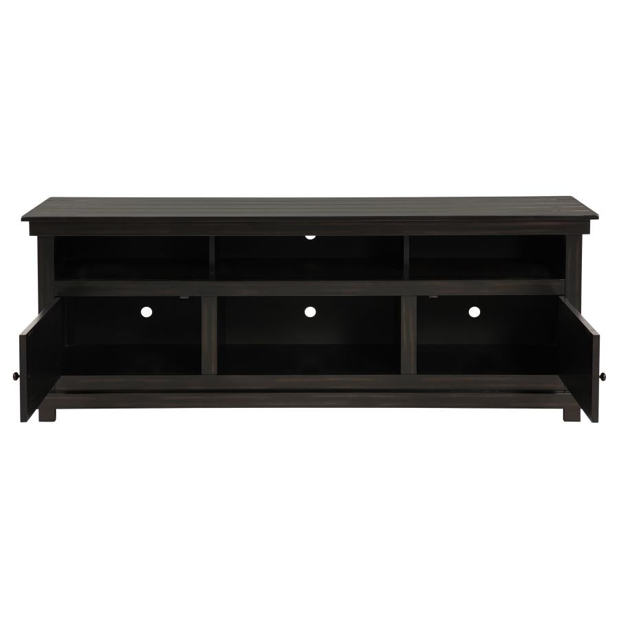 Payne Distressed Brown 70" 2-Door Farmhouse TV Stand – 710063 — product view 3