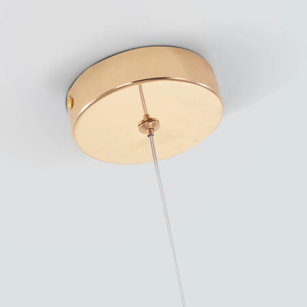 Teardrop Gold Pendant Light — product view 7