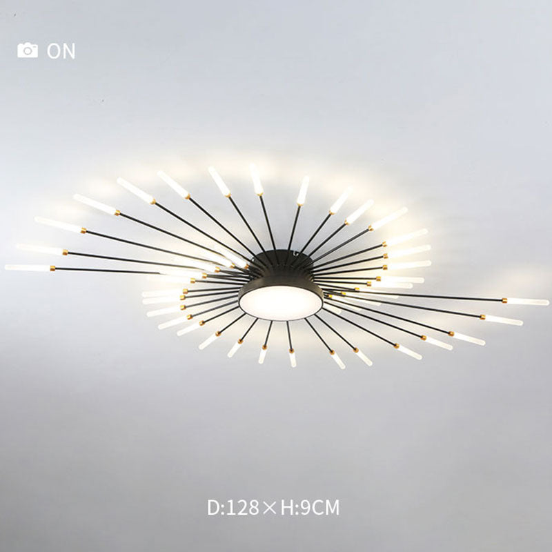 Wesley Modern Home Decoration Fireworks LED Ceiling Light — product view 3
